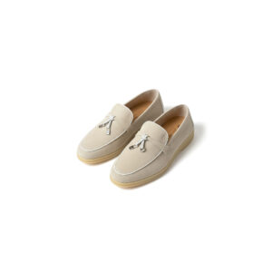 Loro Piana Summer Charms Walk Loafer – Cream
