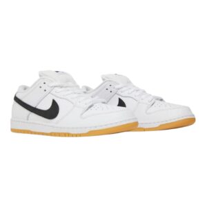 Nike SB Dunk Low Pro in the "White Gum“