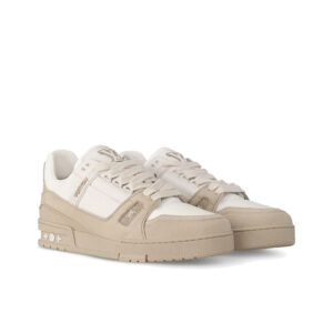Louis Vuitton Trainer Sneaker – White/Beige