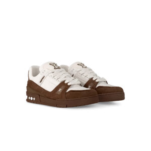 Louis Vuitton Trainer Sneaker – White/Brown