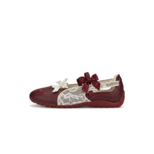 Puma Speedcat Ballet Sneaker – Burgundy/White