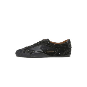 Golden Goose True-Star Sneaker – Black/Black Studded
