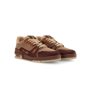 Louis Vuitton Trainer Sneaker – Brown/Gold