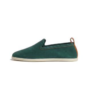 Loro Piana Venice Walk Loafer – Green
