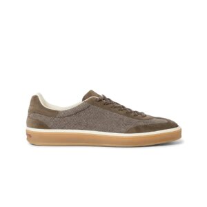 Loro Piana Tennis Walk Sneaker Pecora Nera