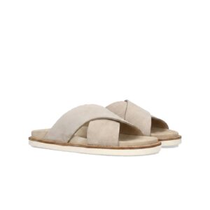 BRUNELLO CUCINELLI Suede Double-Strap Sandals
