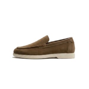 Loro Piana Summer Walk Loafer – Suede – Tobacco Brown